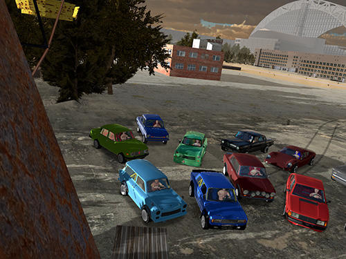 Iron curtain racing: Car racing game screenshot 1