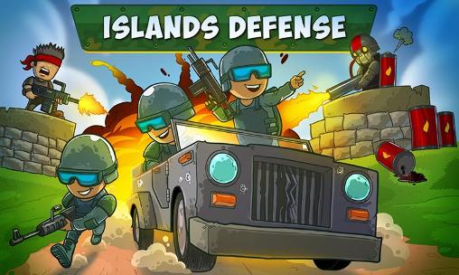 Islands defense. Iron defense pro poster