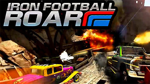 Iron football roar poster