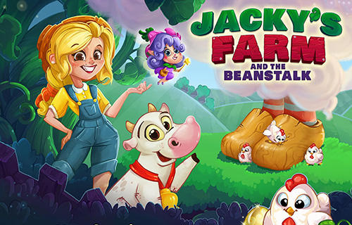 Jacky's farm and the beanstalk poster