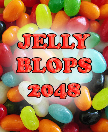 Jelly blops 2048 poster