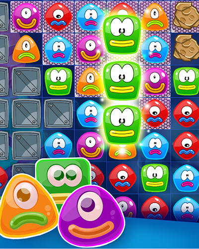 Jelly nova: Match 3 space puzzle screenshot 1