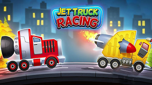 Jet truck racing: City drag championship poster