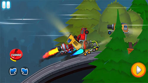 Jet truck racing: City drag championship screenshot 3