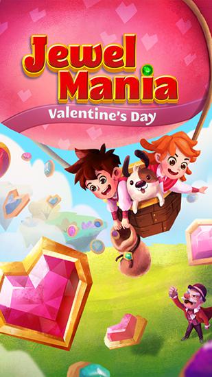 Jewel mania: Valentine's day poster