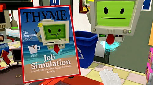 Job simulator poster