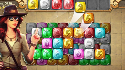 Jones adventure mahjong: Quest of jewels cave screenshot 2
