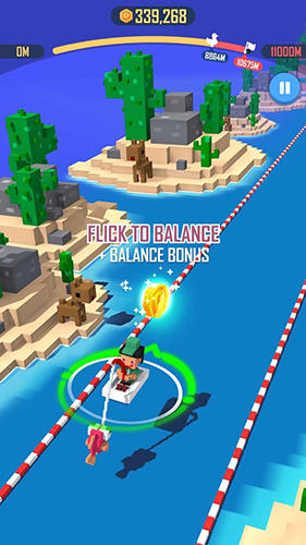 Jump rider: Crazy boat screenshot 2