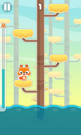 Jumping fox: Climb that tree! screenshot 1