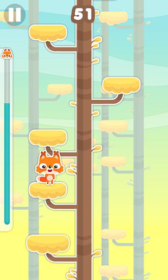 Jumping fox: Climb that tree! screenshot 3