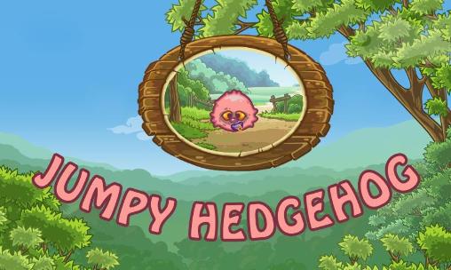 Jumpy hedgehog: Running game poster