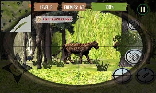 Jungle: Hunting and shooting 3D screenshot 1