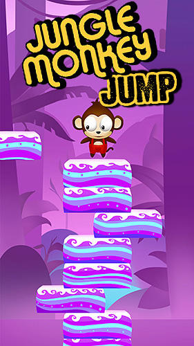 Jungle monkey jump by marble.lab poster