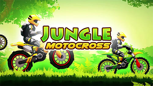 Jungle motocross kids racing poster