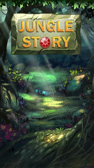 Jungle story: Match 3 game poster
