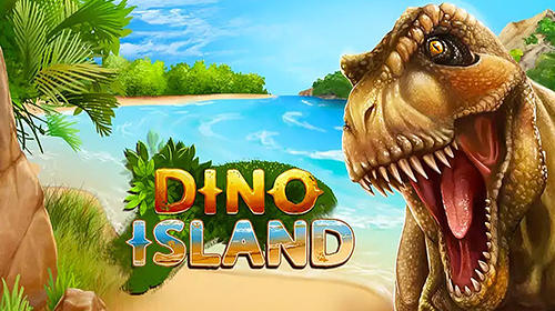 Jurassic dino island survival 3D poster