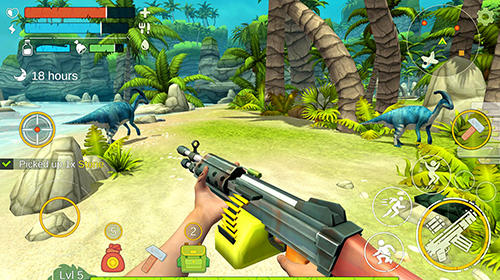 Jurassic island 2: Lost ark survival screenshot 1