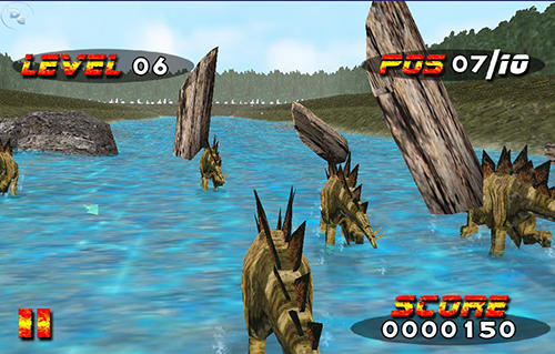 Jurassic race screenshot 1