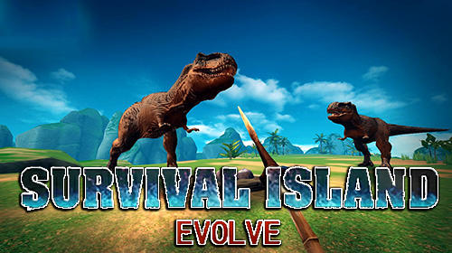 Jurassic survival island: Evolve poster