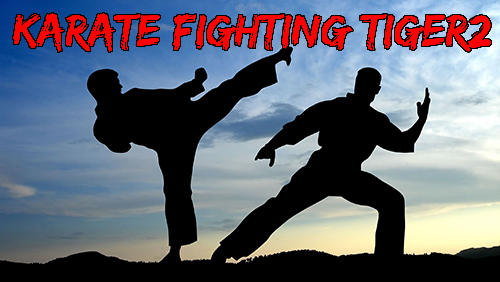 Karate fighting tiger 3D 2 poster