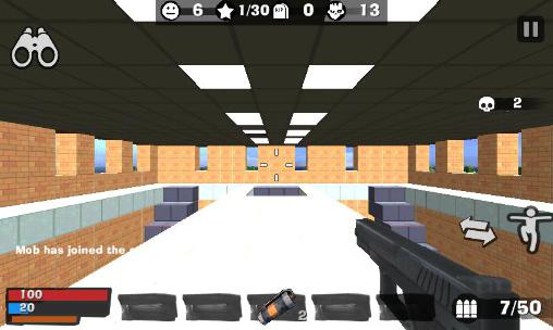 KBZ 2. Cube madness: Zombie war 2 screenshot 1