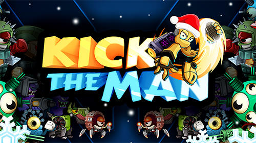 Kick the man poster