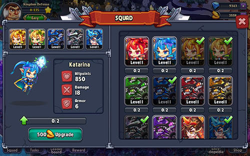 Kingdom defense: Heroes war TD screenshot 1