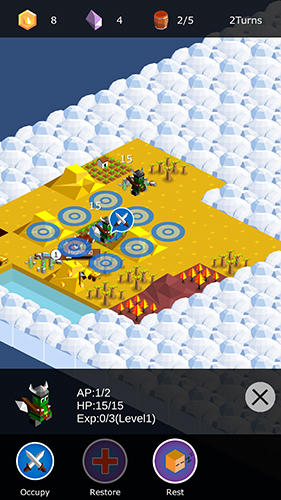 Kingdoms arena: Turn-based strategy game screenshot 2