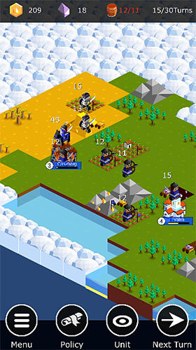 Kingdoms arena: Turn-based strategy game screenshot 3