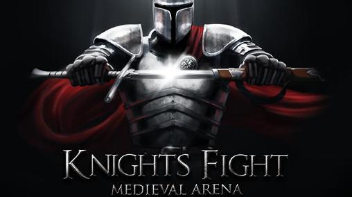 Knights fight: Medieval arena poster