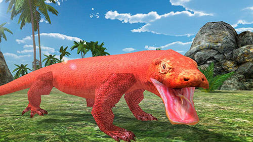 Komodo dragon lizard simulator screenshot 1