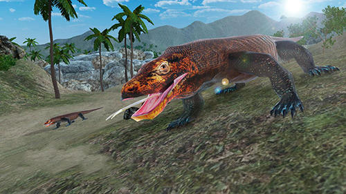 Komodo dragon lizard simulator screenshot 3