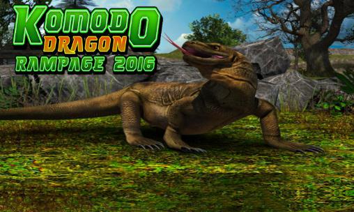 Komodo dragon rampage 2016 poster