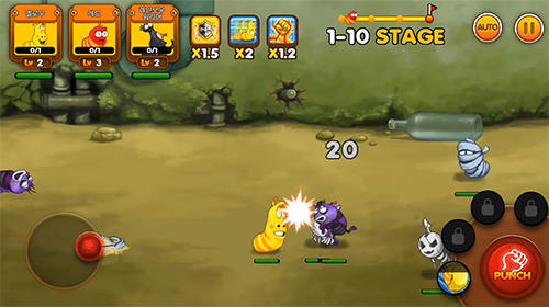 Larva action fighter screenshot 1