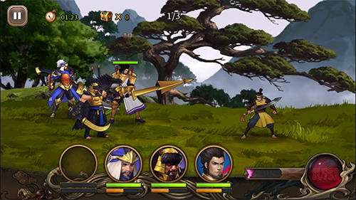 Legends of 100 heroes screenshot 1