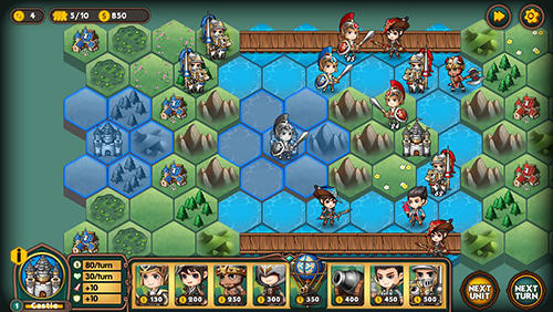 Legion wars: Tactics strategy screenshot 3