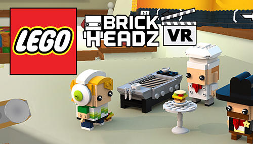 LEGO Brickheadz builder VR poster