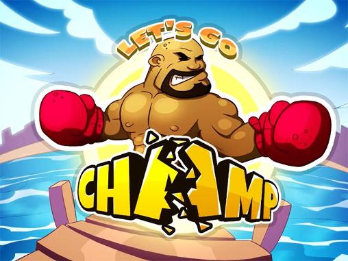 Let's go champ poster