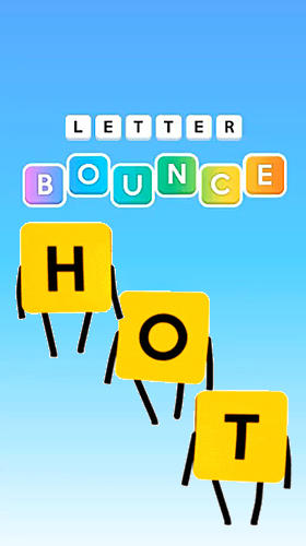 Letter bounce: Word puzzles poster