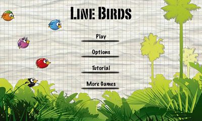 Line Birds poster