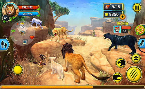Lion family sim online screenshot 3