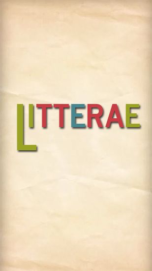 Litterae poster