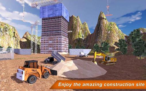 Loader and dump truck hill sim 2 screenshot 1