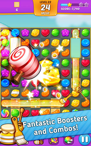 Lollipop: Sweet taste match 3 screenshot 2