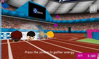 London 2012 100m screenshot 3