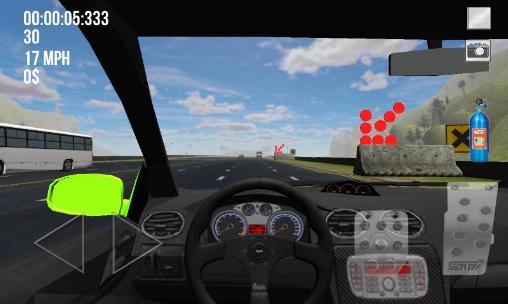 Long road traffic racing 3D screenshot 3