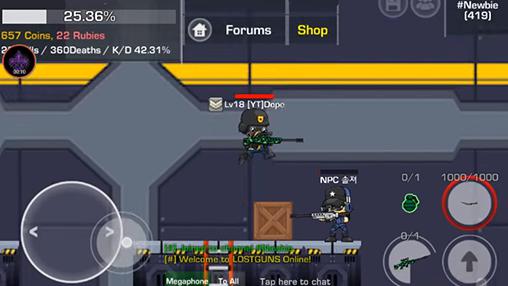 Lostguns: 2D online shooter screenshot 2