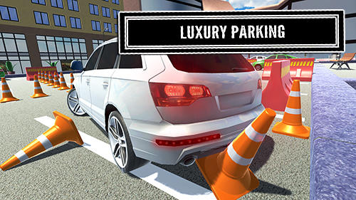 Luxury parking poster