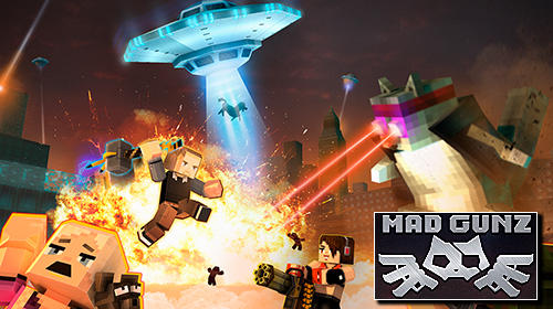 Mad gunz: Online shooter poster