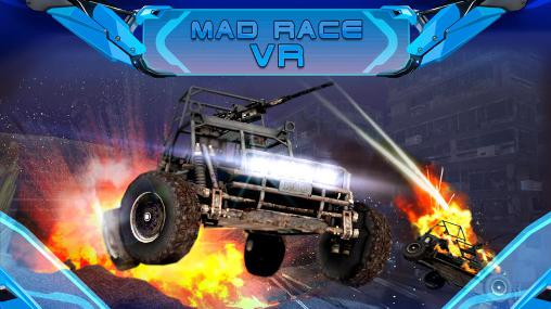 Mad race VR poster